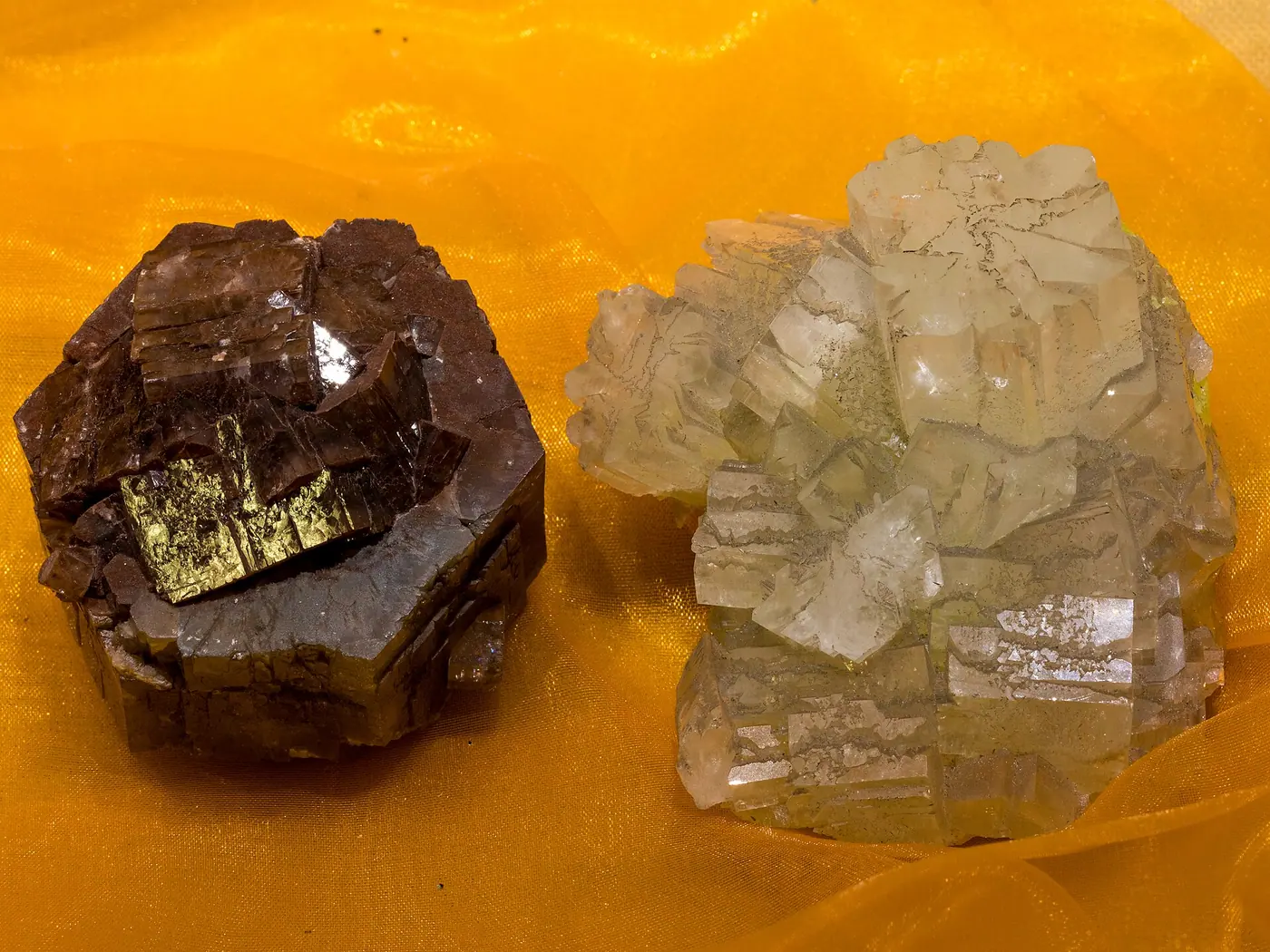Cristalli di aragonite di Racalmuto: il minerale che accompagna i giacimenti di zolfo